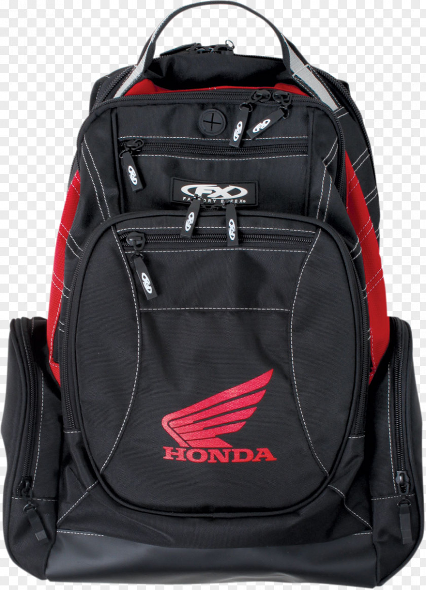 Honda Backpack Motorcycle Car Bag PNG