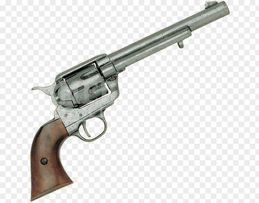 Revolver American Frontier Firearm Trigger Pistol PNG