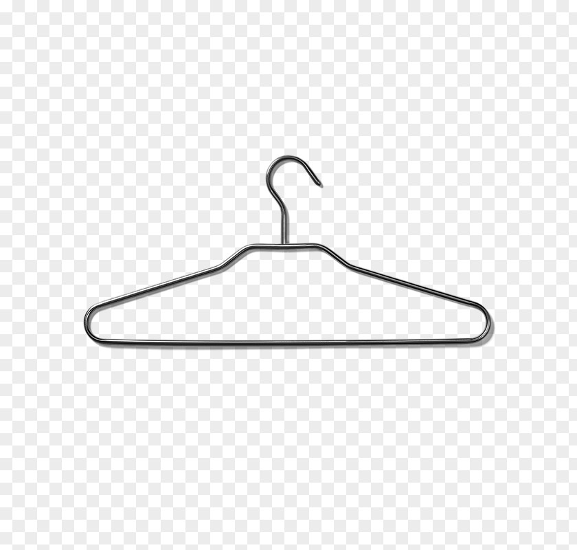 Simple Iron Hanger Clothes Clothing Line Bedroom PNG