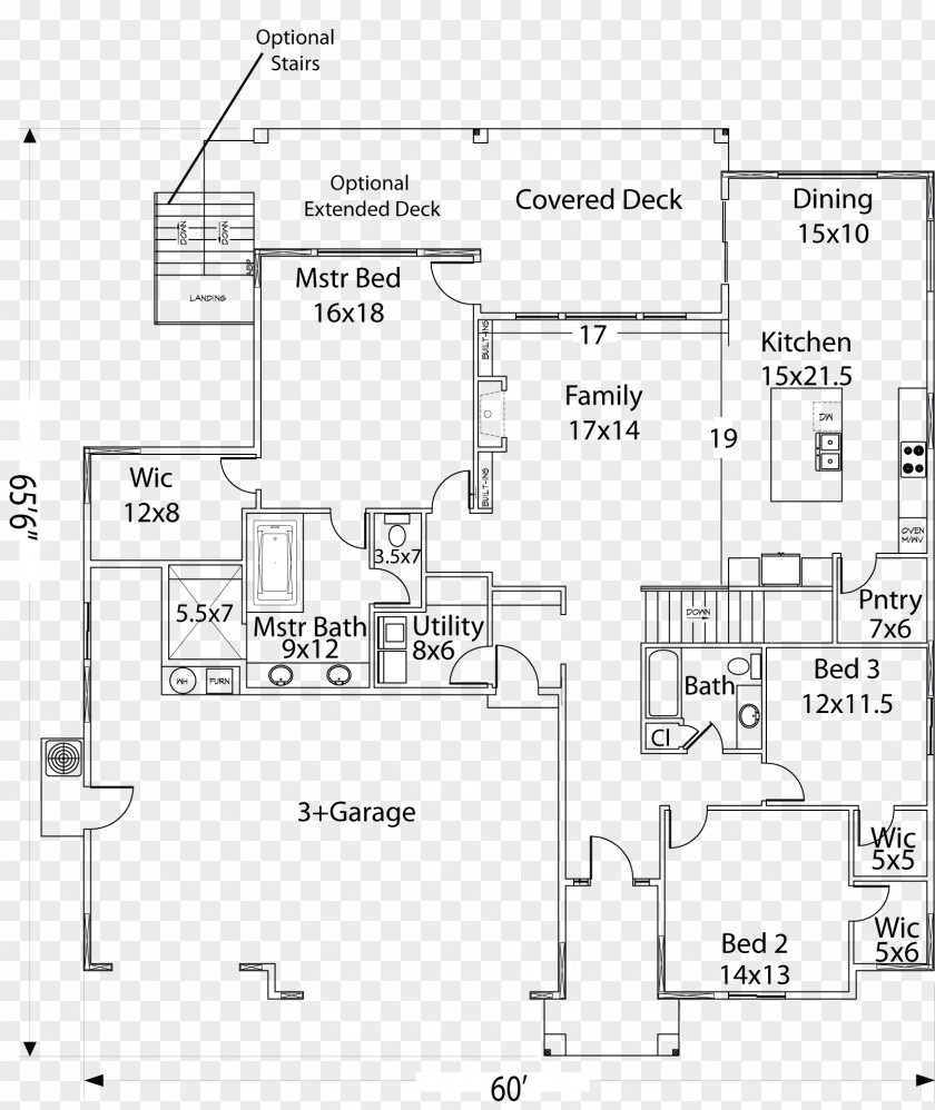 Design Floor Plan Technical Drawing PNG