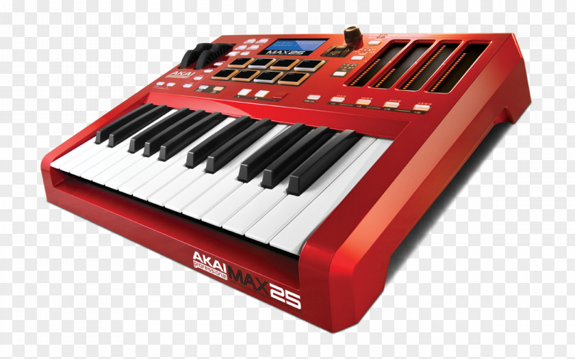 Musical Instruments Computer Keyboard Akai MPC MIDI Controllers MAX49 PNG