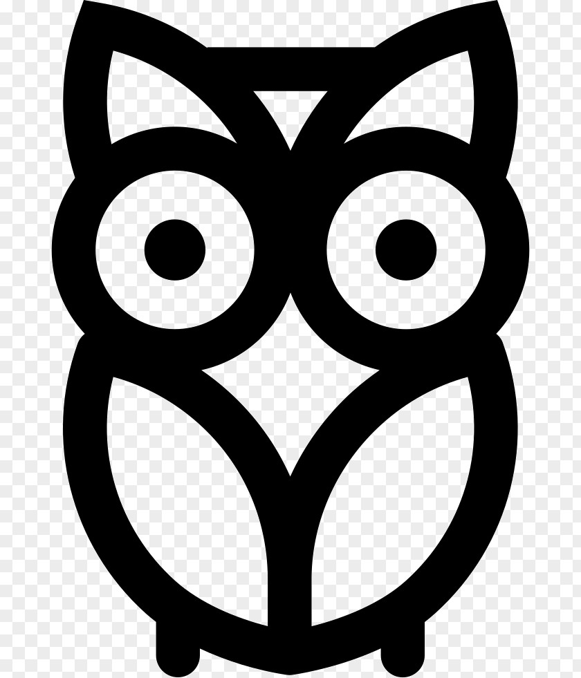 Owl Silhouette Svg Vector Graphics Animal PNG