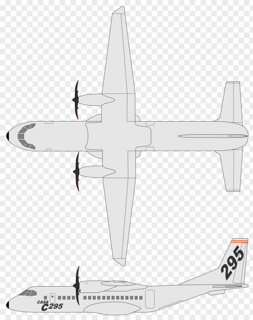 Aircraft EADS CASA C-295 CASA/IPTN CN-235 Persuader AEW PNG