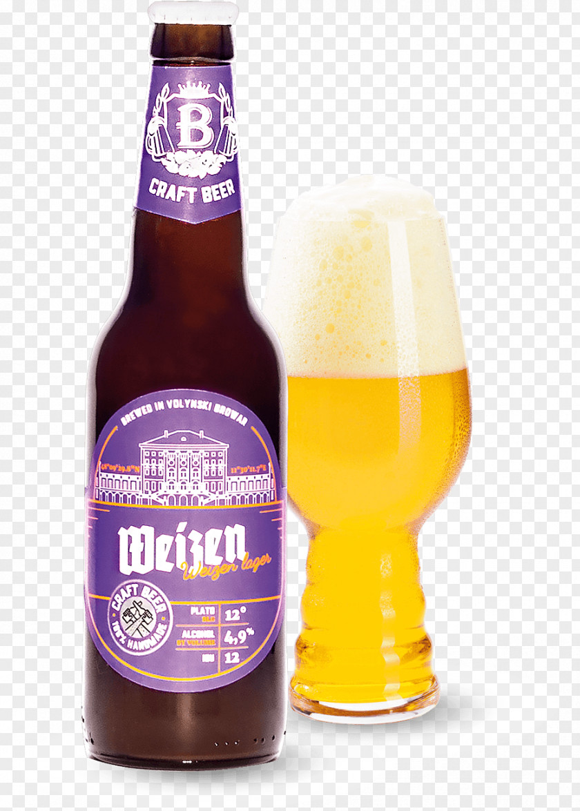 Beer Ale Bottle Wheat Glass PNG