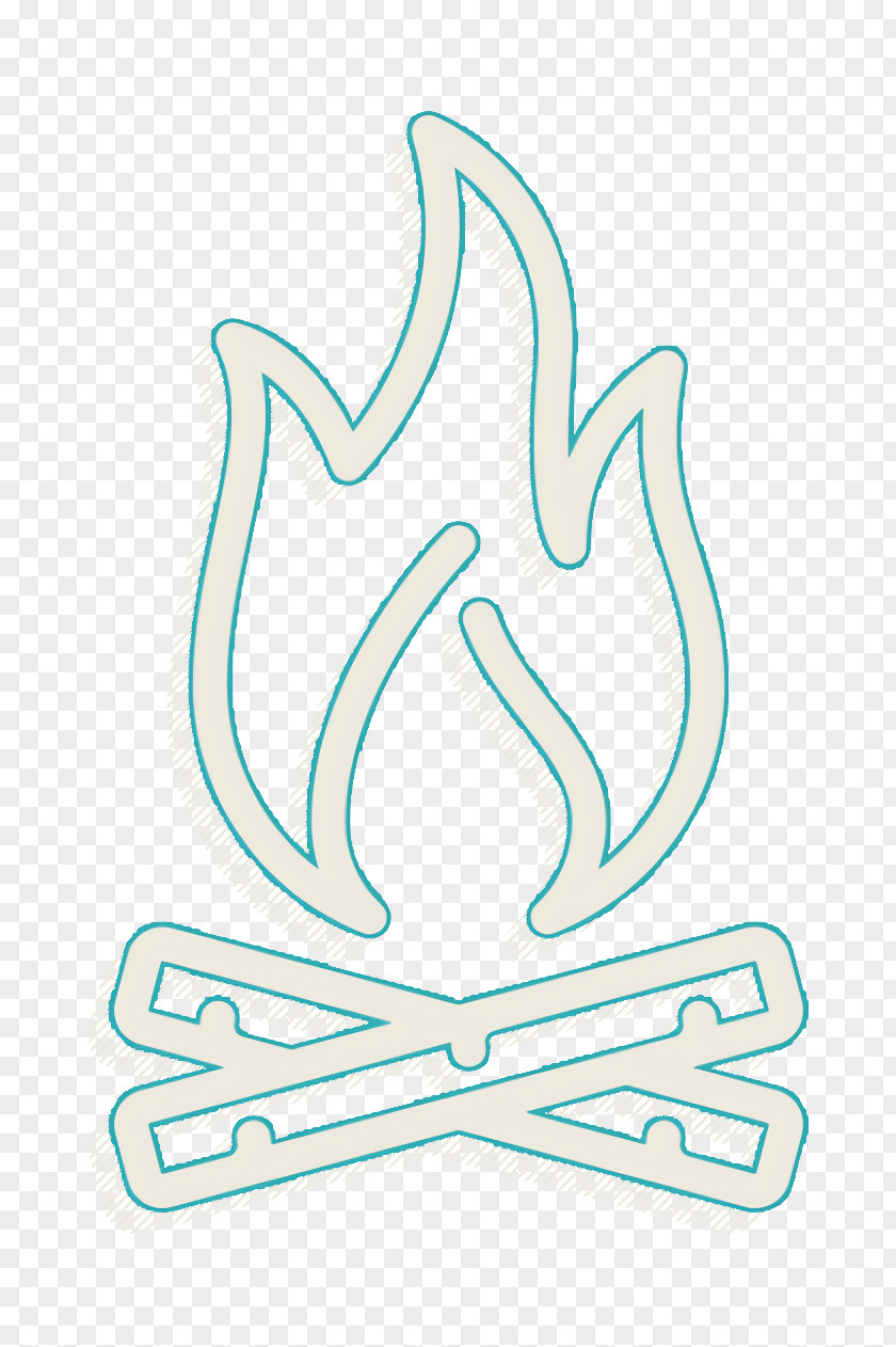 Bonfire Icon Holiday Travelling Flame PNG
