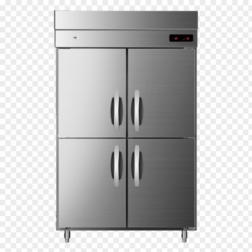 Large Capacity Refrigerator Simple Appearance Kitchen Cabinetry Cupboard PNG