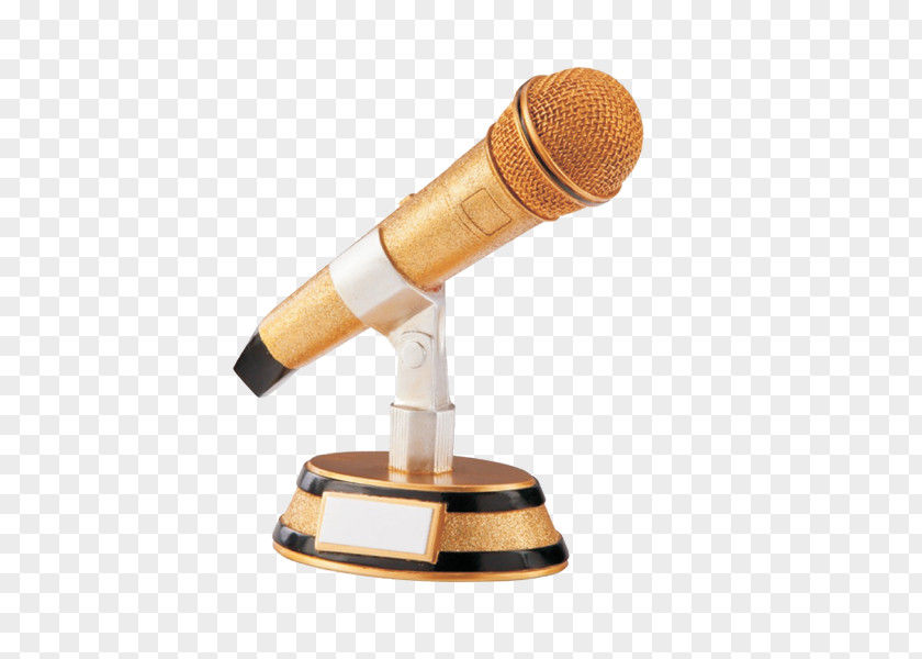 Microphone Award Trophy Singing Music PNG Music, microphone clipart PNG