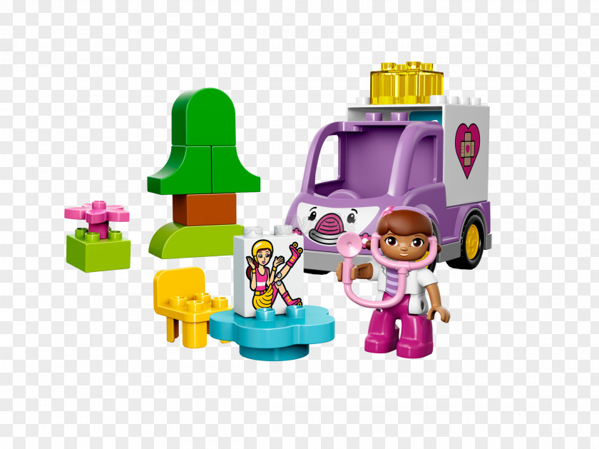 Toy LEGO 10605 DUPLO Doc McStuffins Rosie The Ambulance Lego Duplo Amazon.com PNG