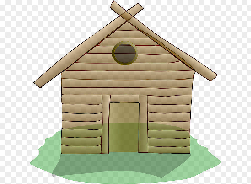 Building Silhouette House Log Cabin Clip Art PNG