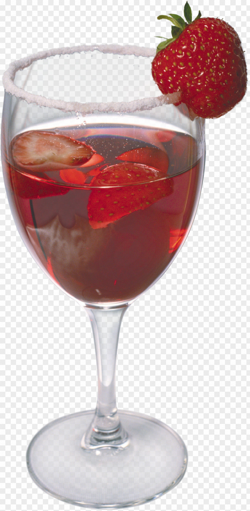 Cocktail Wine Glass Kir Bay Breeze PNG