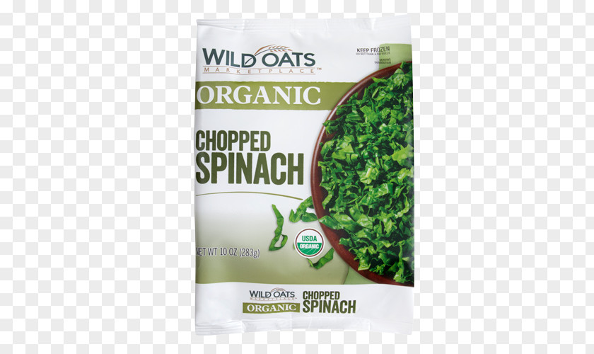 Frozen Non Veg Organic Food Vegetables Spinach Wild Oats Markets PNG