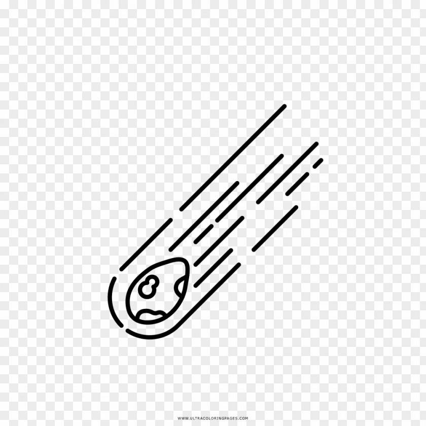 Meteorite Coloring Book Drawing PNG