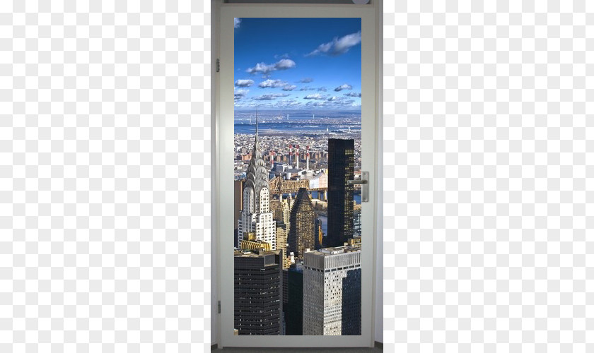 New York Poster Chrysler Building Window Picture Frames Display Advertising Multimedia PNG