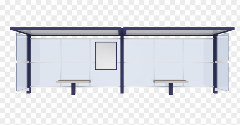 Shelter Bus Stop Building Information Modeling Computer-aided Design Axonometry PNG