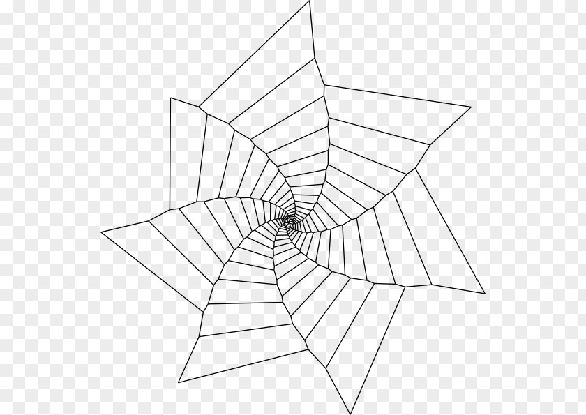 Spider Web Tangle PNG