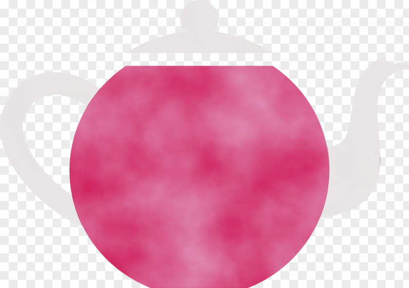 Teapot Pink M PNG