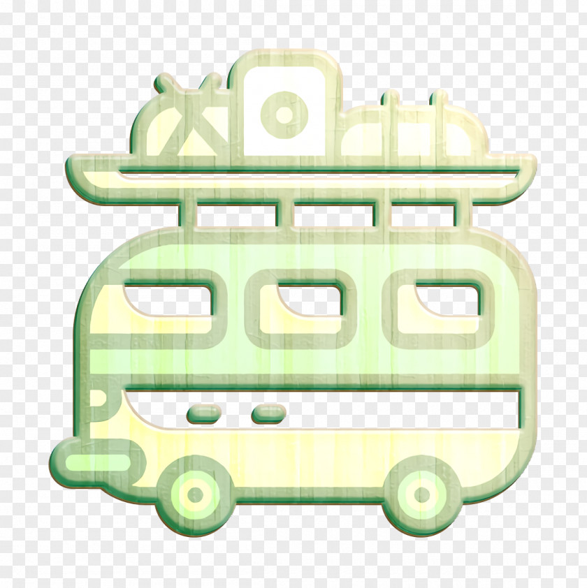 Travel Icon Camper Van PNG