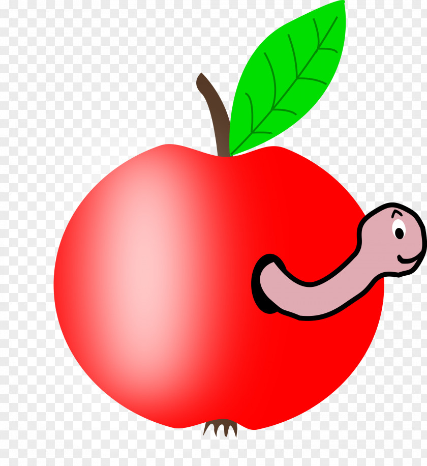 Apple Logo Bookworm Clip Art PNG