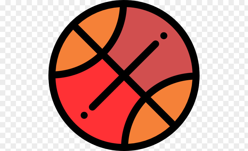 Basketball Court Sport Flat Design PNG
