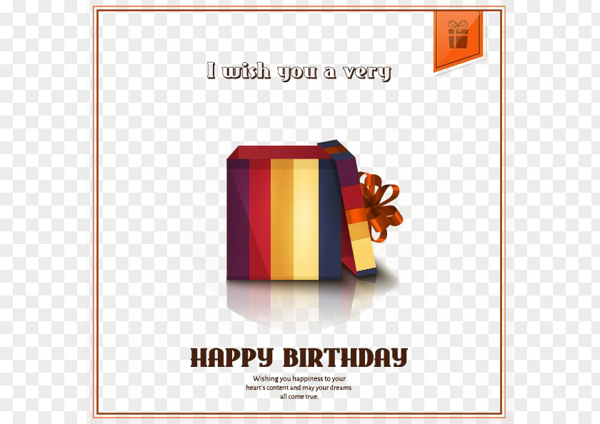 Birthday Present Gift Greeting Card Stock Photography PNG
