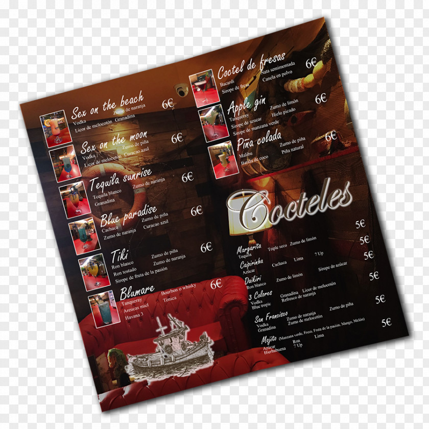 Cocteles Advertising PNG
