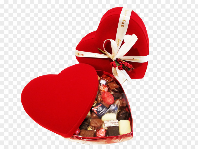 Valentine's Day Leonidas Gift Chocolate Heart PNG