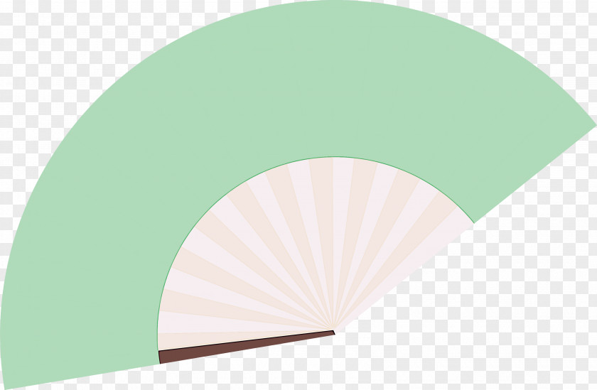 Angle Line Green Fan PNG