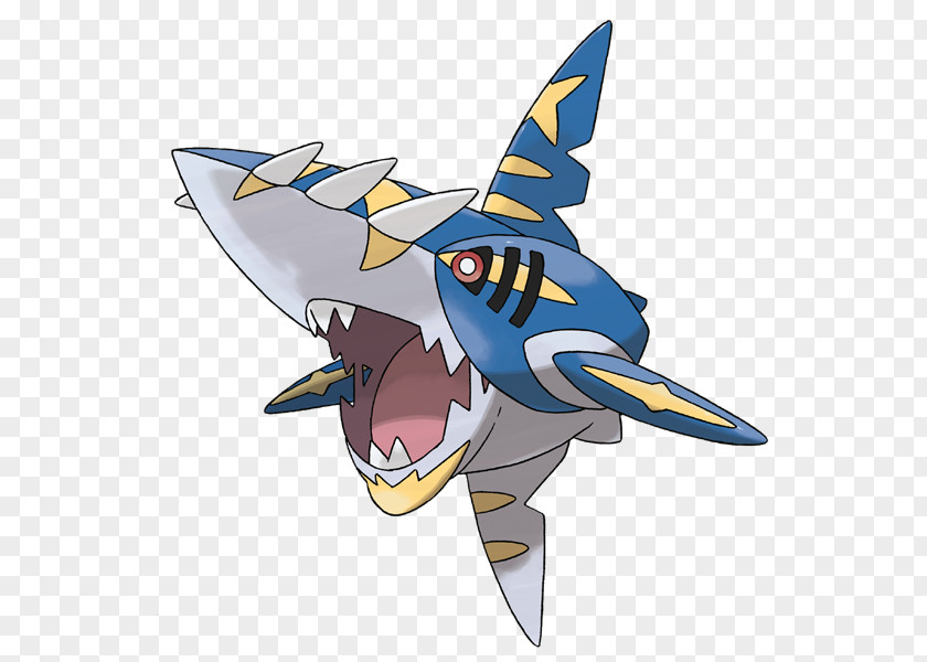 Attachment Pattern Sharpedo Dark Carvanha Hydreigon Ken Sugimori PNG