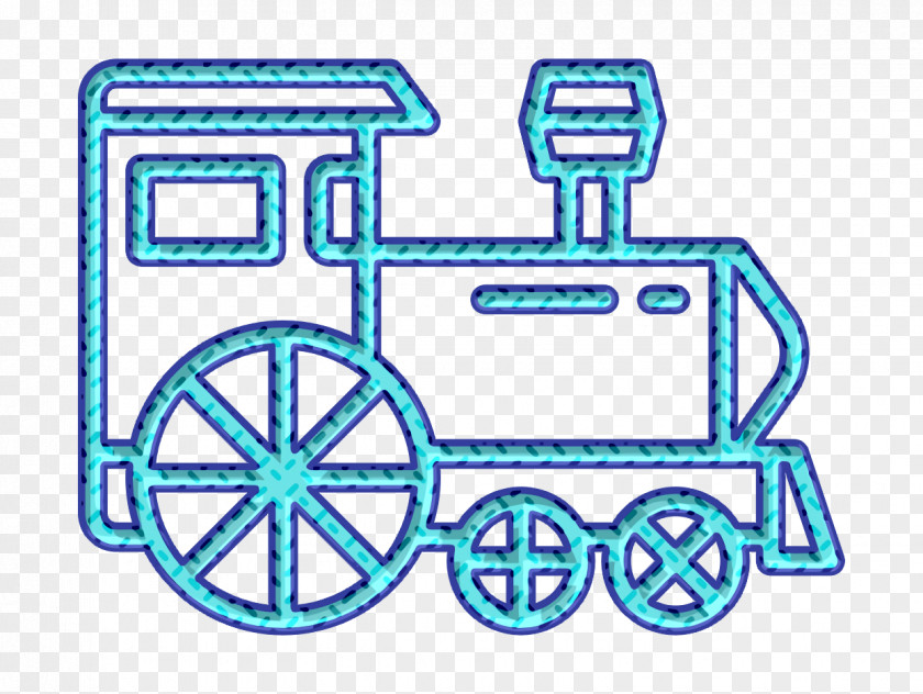 Childhood Icon Railway Train PNG