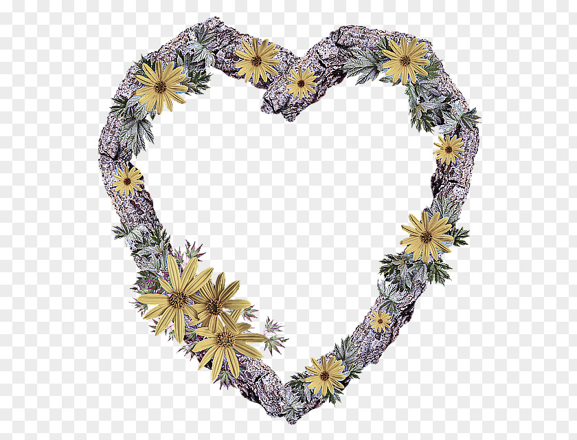 Flower Plant Yellow Lei Heart Leaf Fashion Accessory PNG