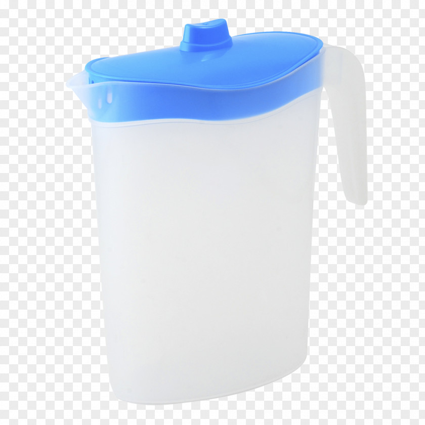 Glass Jug Pitcher Plastic Lid PNG