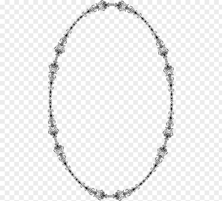 Knot Chain Necklace PNG