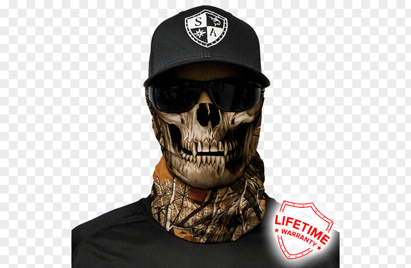 Skull Face Shield Military Camouflage PNG