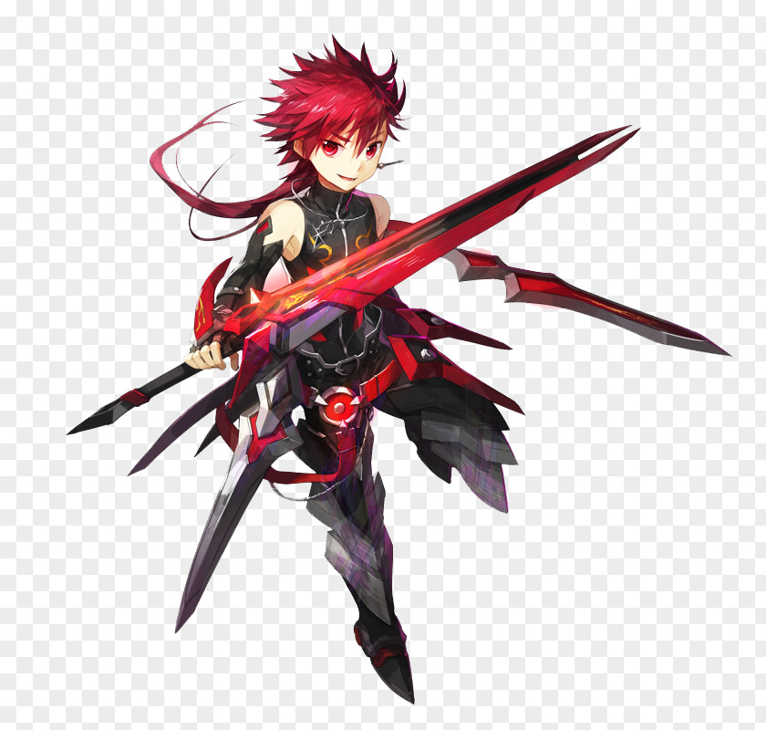 Sword Elsword Video Game Character PNG