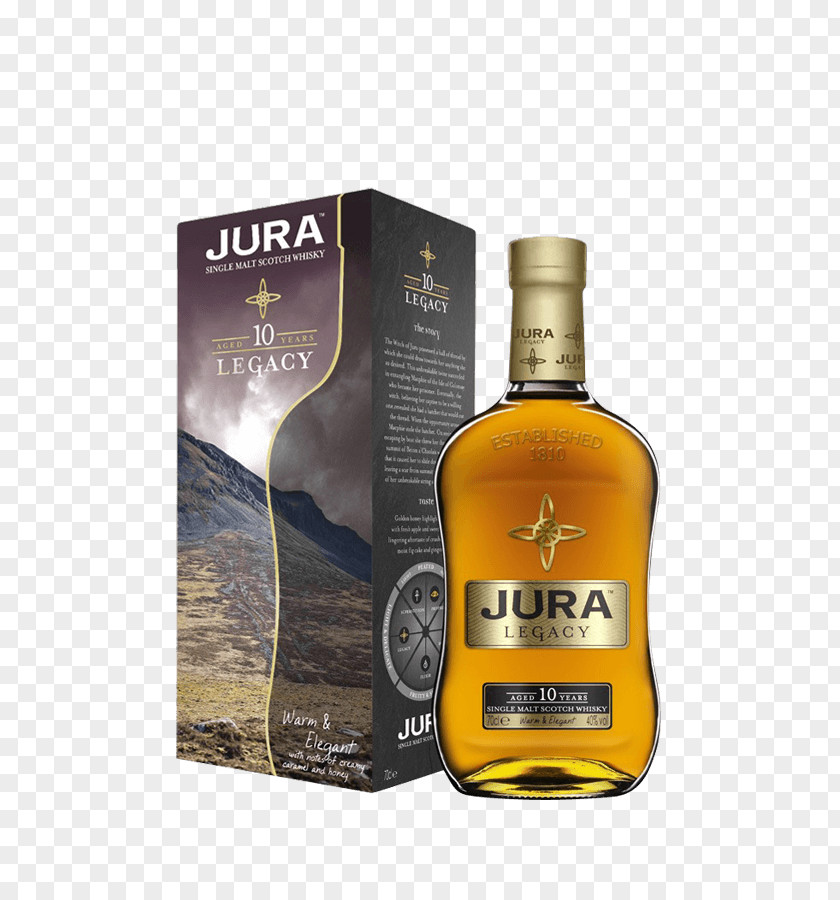 Uisque Isle Of Jura Single Malt Scotch Whisky Whiskey PNG