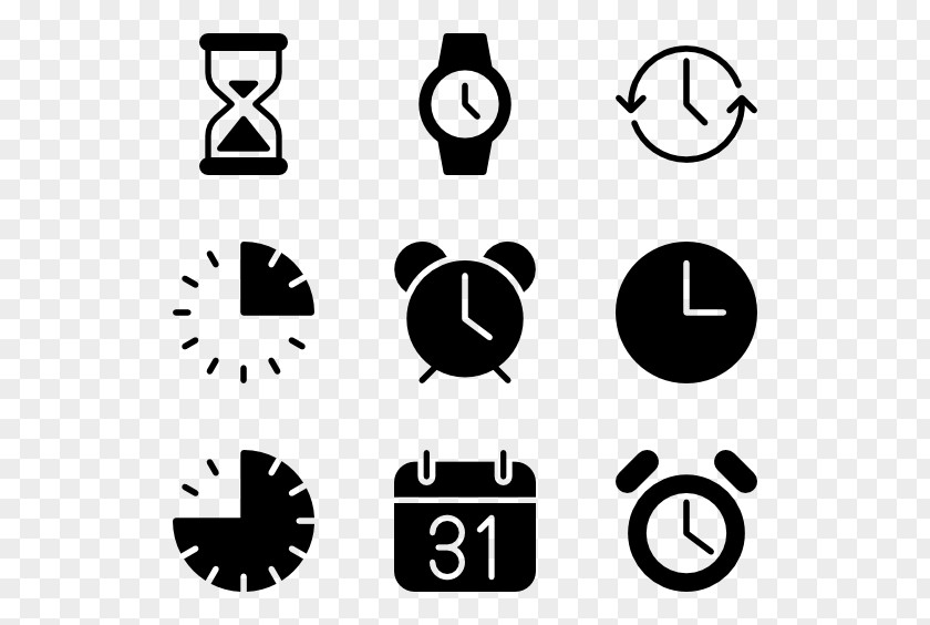 Clock Pictogram PNG