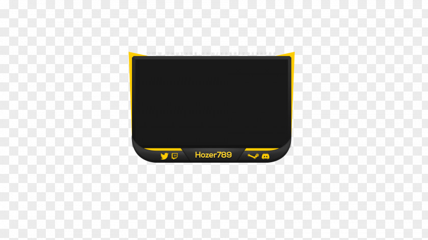 Web Camera Brand Yellow Font PNG