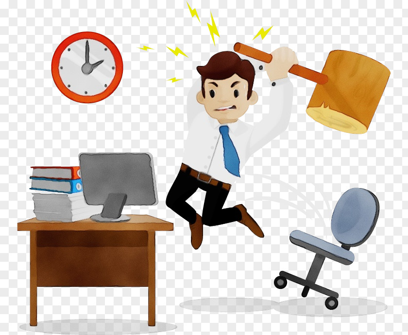 Job Furniture Cartoon Clip Art Office Chair PNG