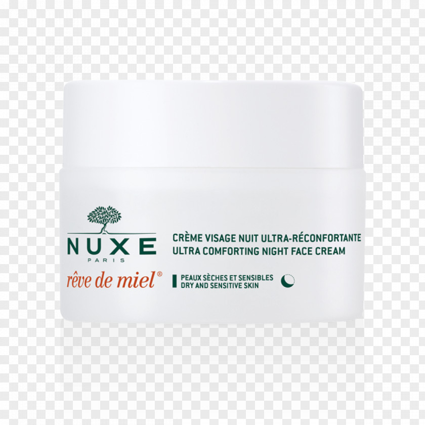 Nuit Lotion Nuxe Nourishing Day Cream Rêve De Miel Moisturizer PNG