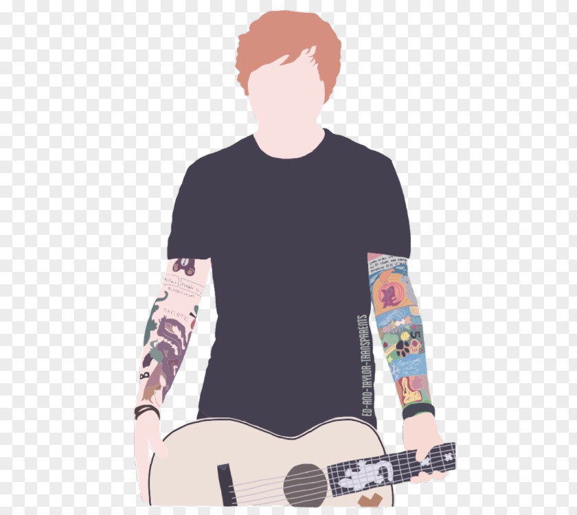 Excited Sleeve Tattoo Acoustic Guitar Drawing PNG