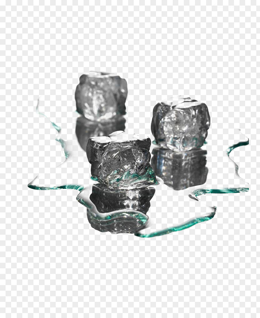 Ice Cube Melting Photography PNG