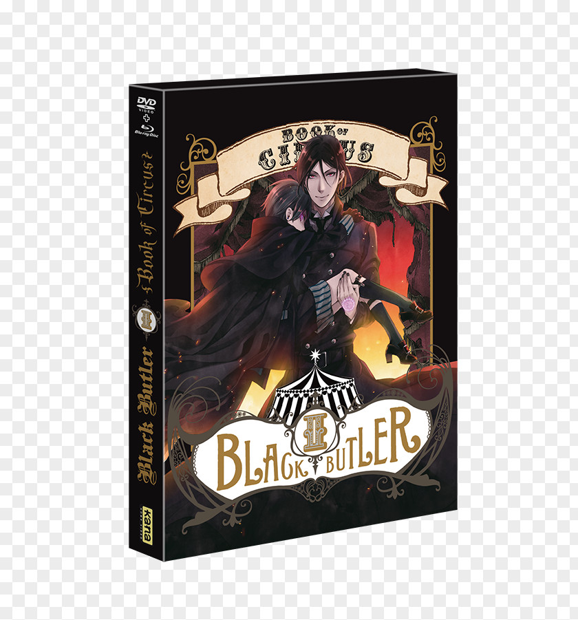 Black Butler Volume 19 Ciel Phantomhive Sebastian Michaelis Circus PNG