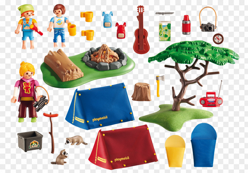 Campfire Playmobil Child Tent Camping PNG