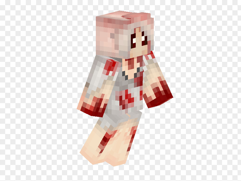 Minecraft Blood Skin Bleeding PNG , skin minecraft girl clipart PNG