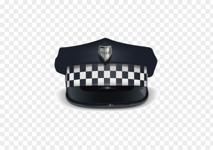 Vector Police Cap Officer Hat PNG