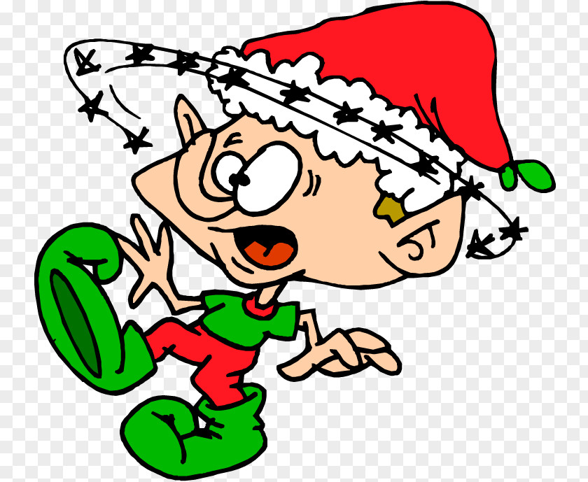 Christmas Elf Cartoon Clip Art PNG