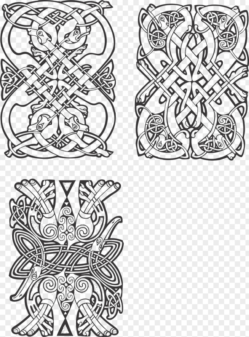 Design Ornament Celtic Knot Pattern PNG