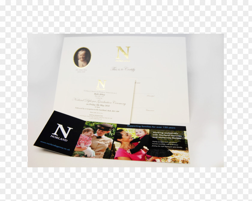 Fresh Leaflets Norland College Nanny Brand PNG
