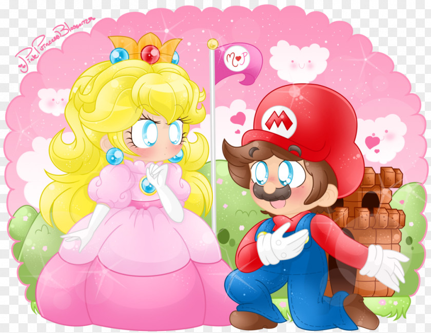 Mario Princess Peach Rosalina Luigi Character PNG