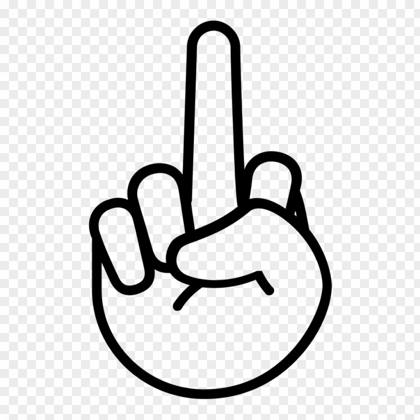 Middle Finger Bird The Hand PNG
